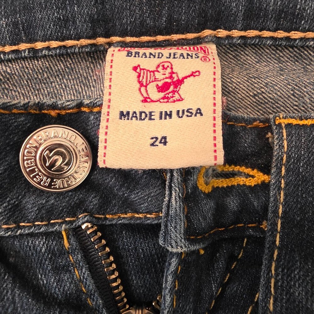 True Religion "Jodie" Women's Denim Jeans, Size 24 - Picture 8 of 9